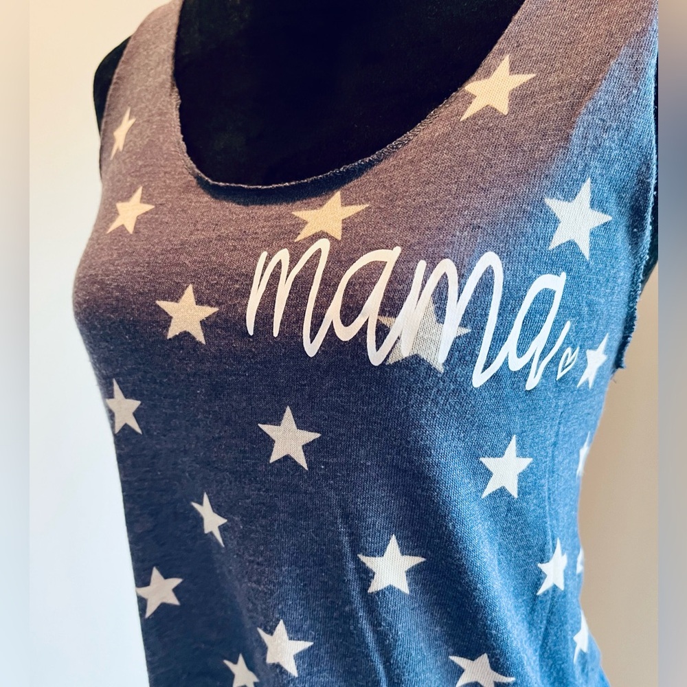 Women’s Stars “Mama” Tank Top- Size L/XL
